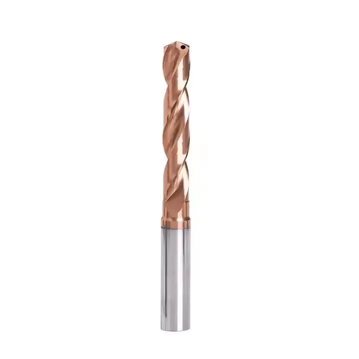 Solid Carbide 3D/5D Universal High-Performance Solid Carbide Drill Bit Through-Coolant Internal Cooling for Steel Stainless Steel Model